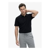 Fabrika Siyah Erkek Slim Fit Jakarlı Polo T-Shirt F6SM-TST 0939 NB