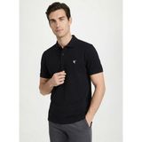 Fabrika Siyah Erkek Slim Fit Polo T-Shirt F5SM-TST 2779 N - XL