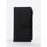 Fabrika Siyah Kadın 10x19x2 cm Deri Cüzdan Frk 501 Flt