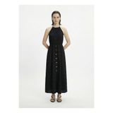 Fabrika Siyah Kadın A-Form Fit Elbise F6SL-ELB0363