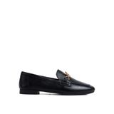 Fabrika Siyah Kadın Deri Loafer D-HANKS-ZAGAN