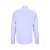 Fabrika Slim Fit Alttan Britli Yaka Armürlü Gömlek, 2XL, 5003274151, Mavi, Erkek