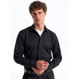 Fabrika Slim Fit Gömlek, M, 5003274391, Siyah, Erkek