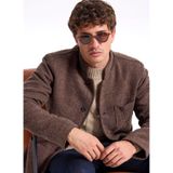 Fabrika Slim Fit Kahve Erkek Düz Ceket F5WM-CKT 2891 - 2XL