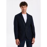 Fabrika Slim Fit Lacivert Erkek Diyagonal Ceket Leka - 54