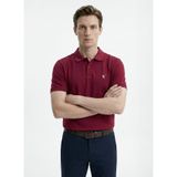 Fabrika Slim Fit Polo T-Shirt, 3XL, 5003327309, Bordo, Erkek