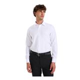 Fabrika Slim Fit Sumos Yaka Armürlü Gömlek, 42, 5003284073, Beyaz, Erkek