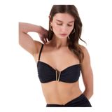 Fabrika Straplez Bikini Üst 24-Lorens, 38, 5003114406, Siyah, Kadın