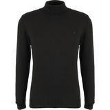 Fabrika Tam Balıkçı Yaka Basic Düz Siyah Erkek Kazak F4WM-KZK 2845 - 2XL