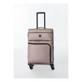 Fabrika Vizon 67x41x26 cm Orta Boy Çekçekli Kumaş Valiz 029
