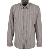 Fabrika Vizon Erkek Regular Fit Çizgili Gömlek F6WM-GML 2204 - XL - Beyaz - Vizon