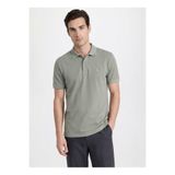 Fabrika Yeşil Erkek Slim Fit Polo T-Shirt F5SM-TST 2779 N