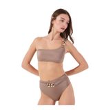 Fabrika Yüksek Bel Bikini Alt, 38, 5003114490, Vizon, Kadın