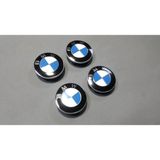 Fabrikasyon 4 x Bmw 5 Serisi G30 G31 F90 Çelik Jant Göbek Seti Oem Tip 56MM - 001-Renkli