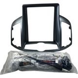 Fabrikasyon Chevrolet Captiva 2011-2017 9.7'' Tesla Multimedya Çerçevesi (Yüksek Kalite) - Siyah