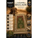 Fabrix Home Premium Seccade - Kaymaz Tabanlı, Makinede Yıkanabilir Mihraplı Namazlık