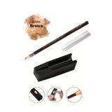 Face Deep Kaş Tasarım Kalemi ( Koyu Kahve) İpli Microblading Kalıcı Makyaj Kaş Tasarım Kalemi Açacağı Usturası