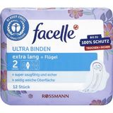 Facelle Ultra Ped 12'li Ekstra Uzun Yumuşak Yüzeyli Konforlu Hijyenik Ped