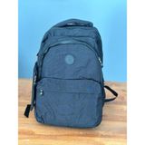 Faceshine Kozmetik Kırinkıl Su Geçirmez Kumaş Büyük Boy Unisex Okul Sırt ve Seyahat Çantası - Alaçatı Lacivert