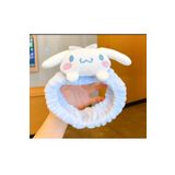 facnspt Cinnamoroll Peluş Saç Bandı – Yumuşak Havlu Kumaş