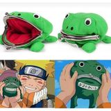 Facnspt Naruto Gama-Chan Kurbağa Cüzdan - 3TQ-Yeşil