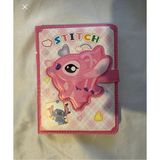Facnspt Stitch Temalı Kilitli Planlayıcı Defter – Pembe - 01P-Pembe