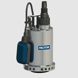 Factor CS550INOX-N Paslanmaz Gövdeli Temiz Su Drenaj Pompası 550W