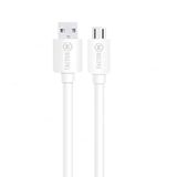 Factor-M FM-2415M 2.4A 1.5 m Micro Beyaz Data Kablo