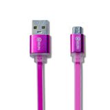 Factor-M Micro 3A 1.20 m Pembe Data ve Şarj Kablo