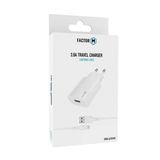 Factor-M Usb To Lightning 2.4A Ev/Seyahat Şarj Seti - Beyaz