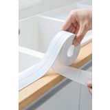 Factorial 3.2m Banyo Küvet Mutfak Lavabo Su Sızdırmaz Bant Su Geçirmez Sızdırmazlık Beyaz Bant Kenar Bandı
