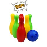Factorial Bowling Denge Oyunu Seti 7 Labut Bowling Topu Spor Oyunları 1 2 Yas Bebek Oyuncak