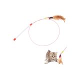 Factorial Esnek Kedi Oyun Oltası Çıngıraklı İnteraktif Kedi Stres Atma Spor Yapma Oyuncağı