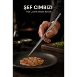 Factorial Şef Cımbızı Et Kızartma Barbekü Aleti 30cm Şef Maşası Airfryer Pratik Ev Gereçleri Çeyiz Eşyaları