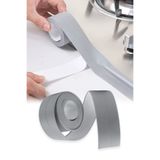 Factorial Su Sızdırmaz Bant Gri 3 Metre Lavabo Küvet Klozet İzolasyon Kenar Şerit Bandı Sızdırmazlık Tamir