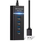 Factorial Usb Girişli 4 Portlu Usb Çoklayıcı Usb Çoğaltıcı Usb Hub Usb 3.0 Laptop Notebook Desktop Pc Uyumlu