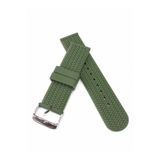 FADO 22 mm Renkli SİLİKON Baskılı Desenli Saat Kordonu Kayışı yesil