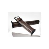 FADO Akıllı saat Uyumlu Deri Saat Kordonu 32mm /38mm kahve siyah aparatlı