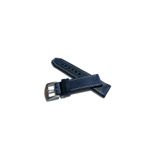 FADO & Fosil & HER SAATE UYUMLU Greyzı Deri Saat Kordonu KOYU LAZİVERT 22 mm (385) dop20255082igo