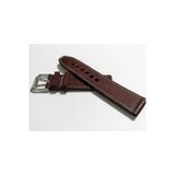 Fado& Fosil Uyumlu &Her Saate Uyumlu Greyzi Deri Saat Kordonu 22 Mm (69) Bordo