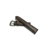 Fado & Her Saate Uyumlu Hakiki Deri Saat Kordonu Düz Kahverengi 22 Mm (465)