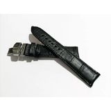 Fado &Hertür Saate &Uygun Kelebek Toka 20 Mm Siyah Kordon(170) Gumuş Rengı Toka