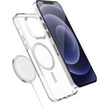 Fado Phone 13 Magsafe Destekli Kablosuz Şarj Uyumlu Şeffaf Silikon Kılıf