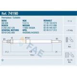 Fae 74190 Kızdırma Bujısı Espace Laguna Master Iı Trafıc Movano 2,2 / 2,5dcı