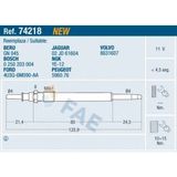 FAE Depomix Kizdirma Bujisi 11V Volvo S60 I 384 2.4 D 01-10 S80 I 184 2.4 D 01-06 V70 Ii 285 2.4 D 01-08