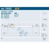 FAE KIZDIRMA BUJISI MERCEDES OM640 OM642 OM651 W176 W204 W205 C218 W211 W212 W164 W221 W639 W447 B906 A0011596601