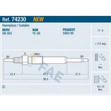 FAE Mtxdpn Kizdirma Bujisi P407-P607-P807-P4007 2.2 Hdi C5-C6-C8 2.2 Hdi 06- Galaxy-Mondeo Iv 2.2 Tdci 11V Freelander 2 L359 2.2 Td4 Jaguar X-Type I X400 2.2 D