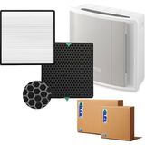 Faf Delonghi AC100 Filtre Hava Temizleyici Uyumlu Hepa Karbon Birleşik Filtre - Beyaz