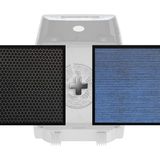 Faf / Fakir Luminoso Smart Filtre Hava Temizleyici Uyumlu Hepa + Karbon Birleşik Filtre - Mavi