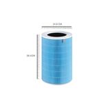 FAF FİLTER / Xiaomi Air Purifier Pro H Hava Temizleyici Uyumlu Çipli Hepa Filtre Mavi
